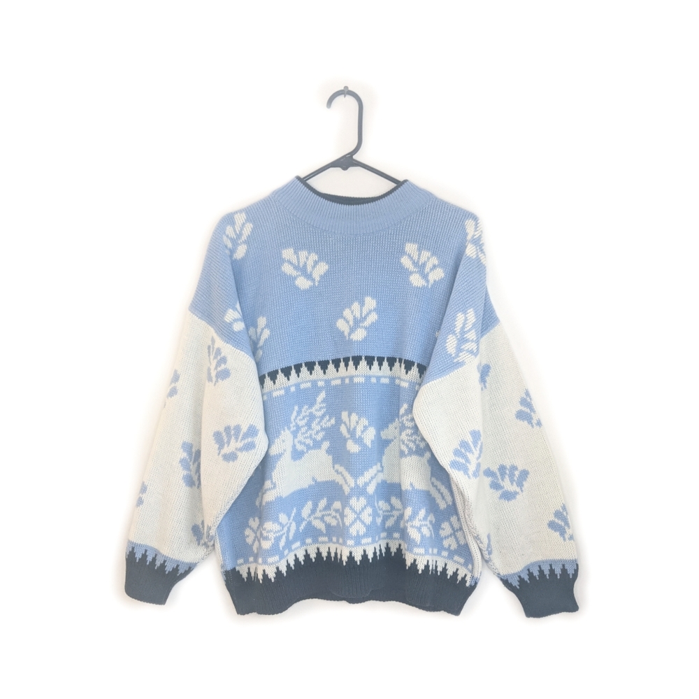 Vintage Deer Fair Isle Lounge Set